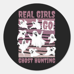 Adesivo Raparigas Verdadeiras Vão Caçando Fantasmas Bonito