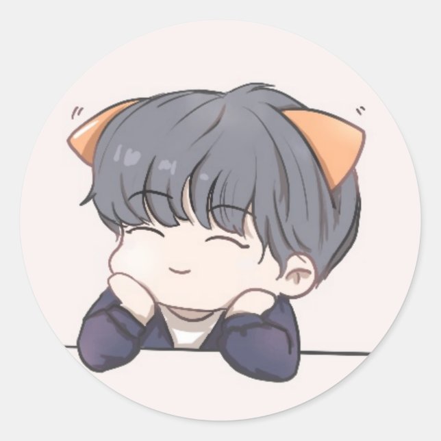 Adesivo rapaz (Frente)