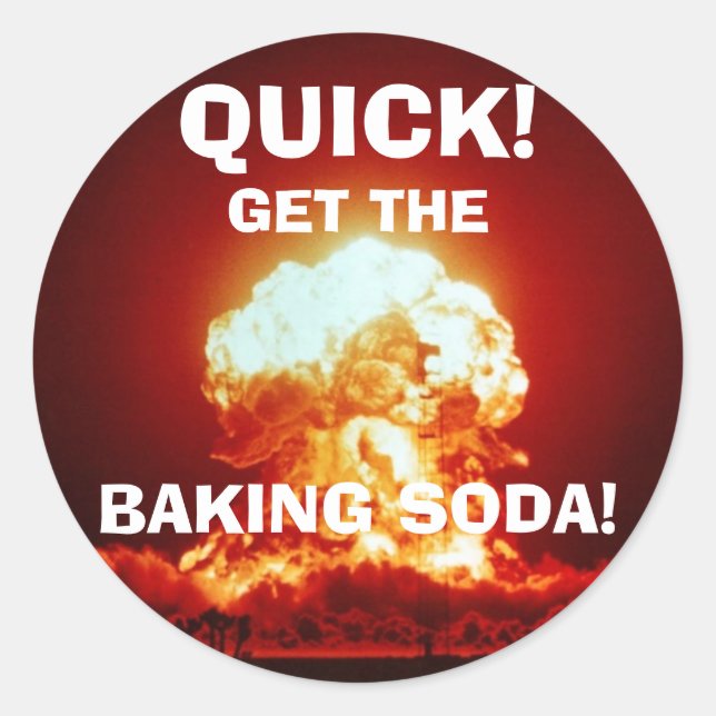 Adesivo Rápido, pegue a SODA BACANA! (Frente)
