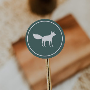 Adesivo Raposa de inverno