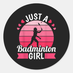 Adesivo Raqueta de Tartaruga Badminton - Racquet Apenas Um