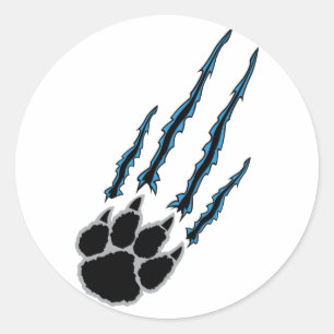 Adesivo Rasgo da pata de urso