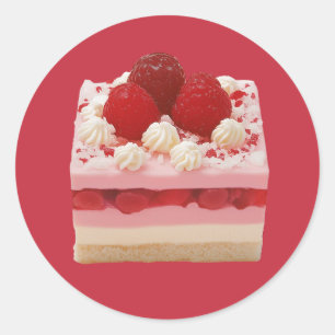Adesivo Raspberry Mousse Cake
