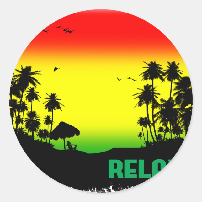 Adesivo rasta de relaxamento (Frente)