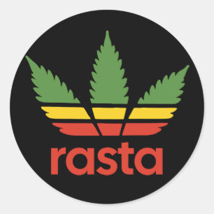 Adesivo Rasta Leaf Sticker