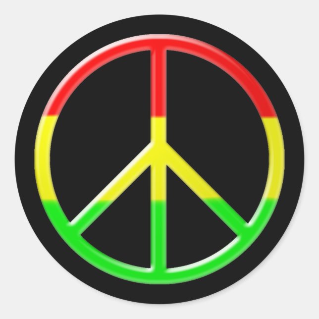 Adesivo Rasta Peace (Frente)