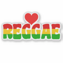 Adesivo Rasta Sinalizador Cores de Rótulo Rótulo Reggae