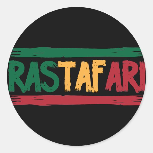 Adesivo Rastafari (Frente)
