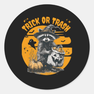 Adesivo Rastreio De Raccoon Halloween Ou Ratos De Lixo Vi