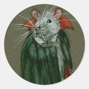 Adesivo Rat Count Dracula Stickers