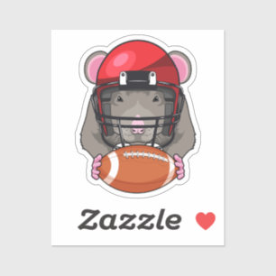 Adesivo Rat no Futebol