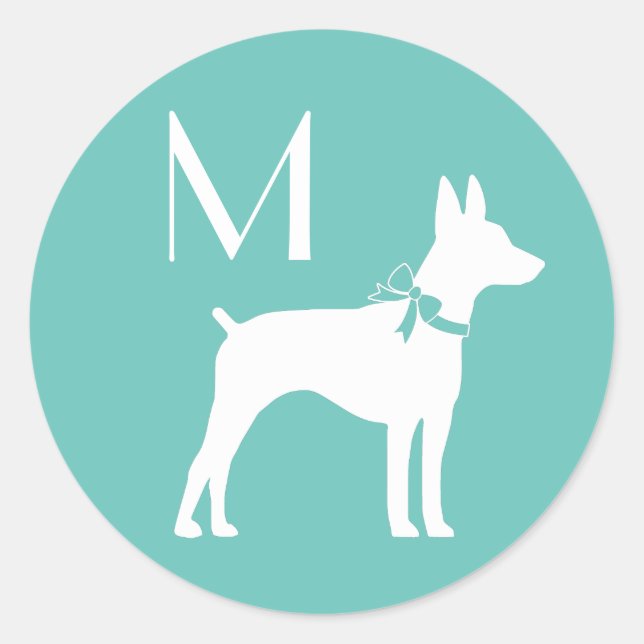 Adesivo Rat Terrier Dog Puppy (Frente)
