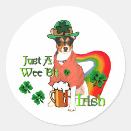Adesivo Rat Terrier St Patricks