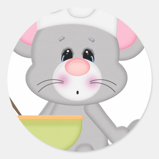 Adesivo Rato Baking (Frente)
