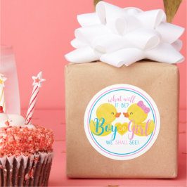 Adesivo Rato de borracha Sexo neutro ou Revelação