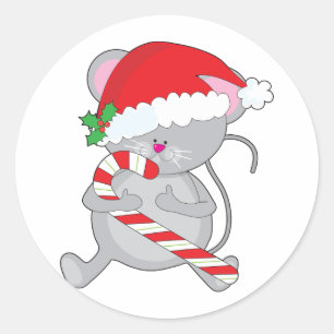 Adesivo Rato do Natal