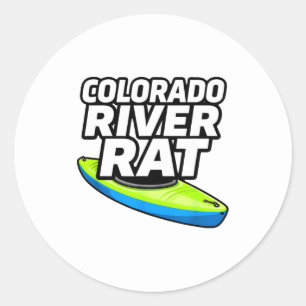 Adesivo Rato do Rio Colorado Caiaque Águas Brancas