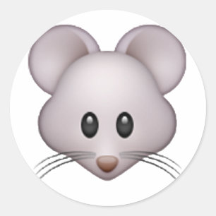 Adesivo Rato - Emoji