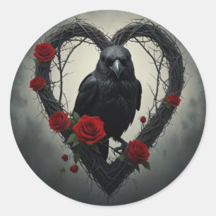 Adesivo Raven do Dia dos Namorados 