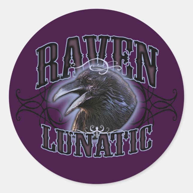 Adesivo Raven Lunatic (Frente)