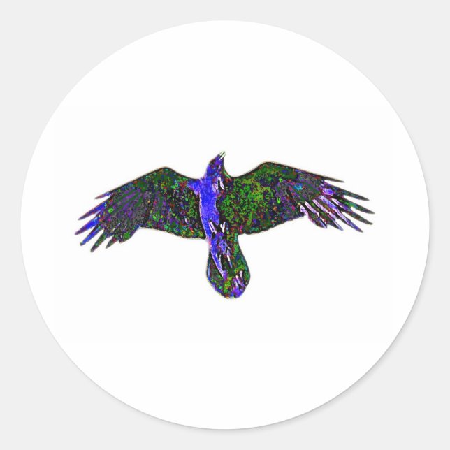Adesivo Raven Paint (Frente)