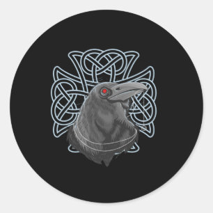 Adesivo Raven Viking Warrior Norse Mythology Valhalla Gift