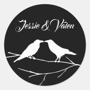 Adesivo Ravens Gothic Wedding