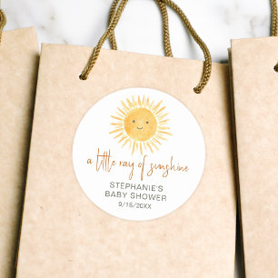 Adesivo Ray Of Sunshine Chá de fraldas