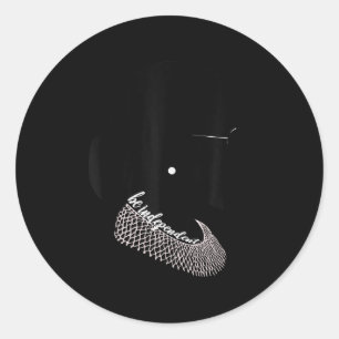 Adesivo Rbg Ruth Bader Ginsburg - Seja Feminista Independe