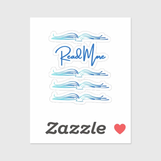 Adesivo Read More (Folha)