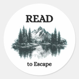Adesivo Read to Escape Sticker