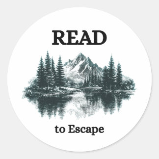 Adesivo Read to Escape Sticker