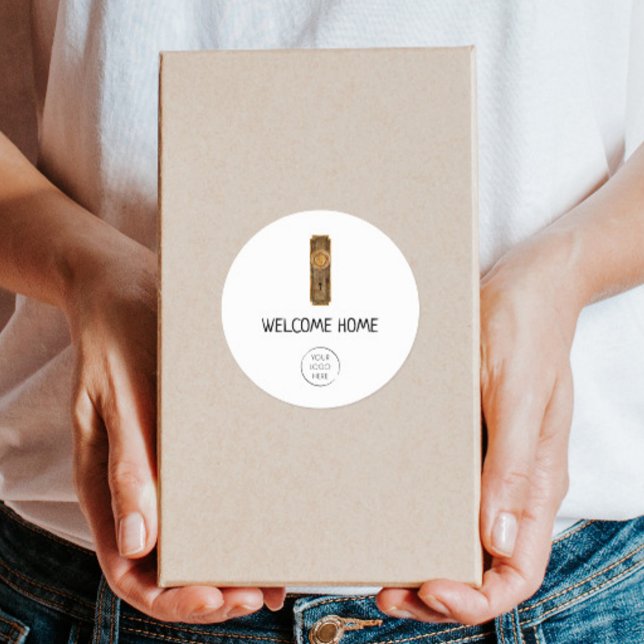 Adesivo Realtor New Home Parabéns (Criador carregado)