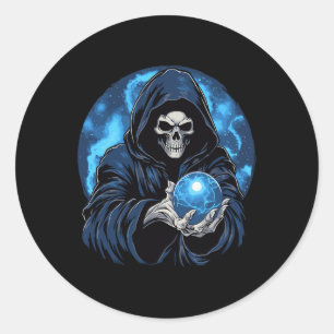Adesivo Reapone Death Skeleton Halloween