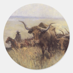 Adesivo Rebanho em Marcha para Wyoming de WHD Koerner