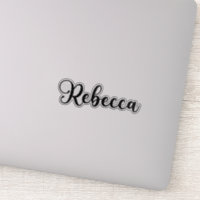 Rebecca Name - Caligrafia manuscrita