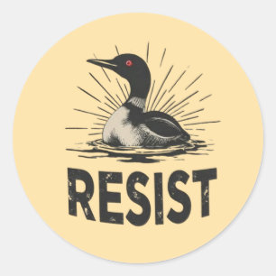 Adesivo Rebel Loon – Arte de Protesto de Resistência