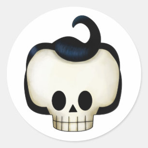 Adesivo Rebel Skull