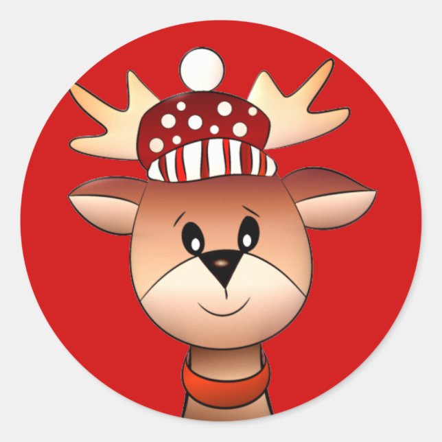 Adesivo Rebelde Natal Stickers (Frente)