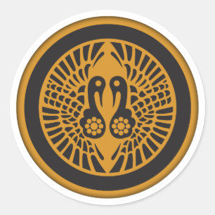 Adesivo Rebelião Kamon de Ikko Ikki