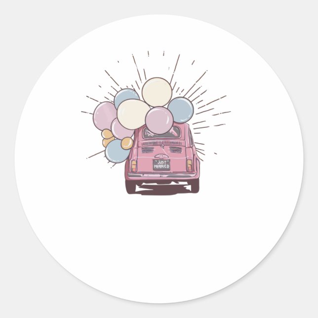 Adesivo Recem casados (Frente)