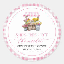 Recém-saída do Mercado de Produtores Chá de Noiva