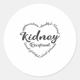 Adesivo Receptor de rim, sensibilização para a dádiva d