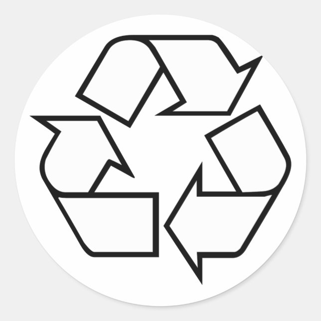 Adesivo Reciclagem (Frente)