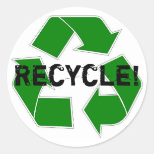Adesivo Reciclar!