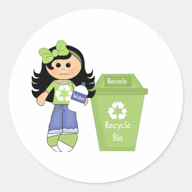 Adesivo Reciclar (Frente)