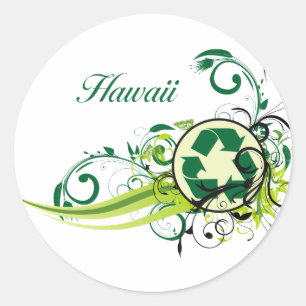 Adesivo Reciclar Havaí