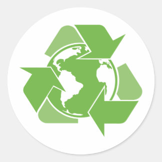 Adesivo Reciclar Terra Verde