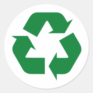 Adesivo Reciclares e Designs de Ecologia!
