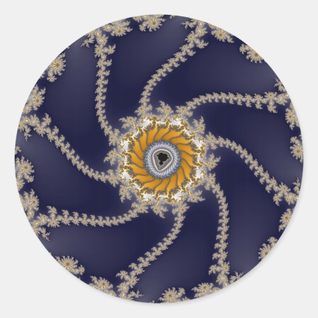 Adesivo Recife Fractal - Vinheta Fractal (Frente)